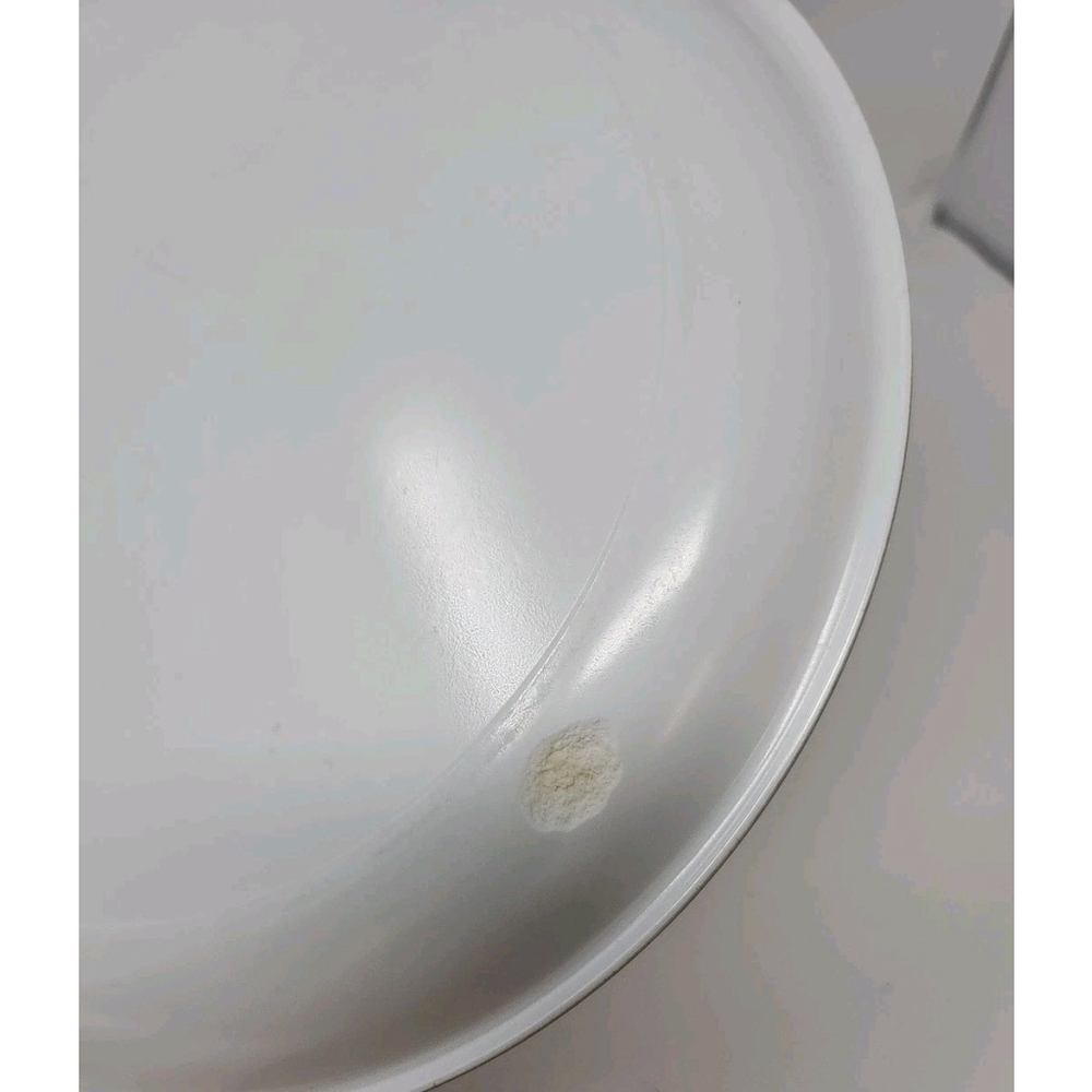 Vtg Rubbermaid White Plastic Plates Set Of 10 #3840 Melamine 10.25" CottageCore - Picture 13 of 15